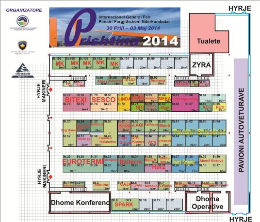 Plan izložbenog prostora