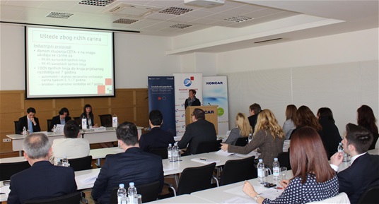 Održana prezentacija pogodnosti CETA sporazuma za hrvatske izvoznike
