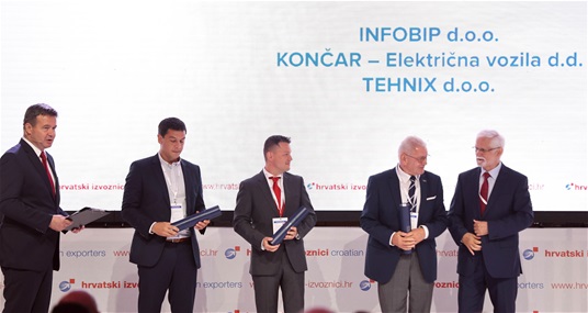Posebna priznanja za Tehnix, Infobip i Končar – Električna vozila