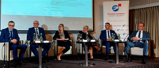 Ministar financija izv.prof.dr.sc. Marko Primorac na poslovnom skupu Hrvatskih izvoznika